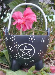 ceramic cauldron